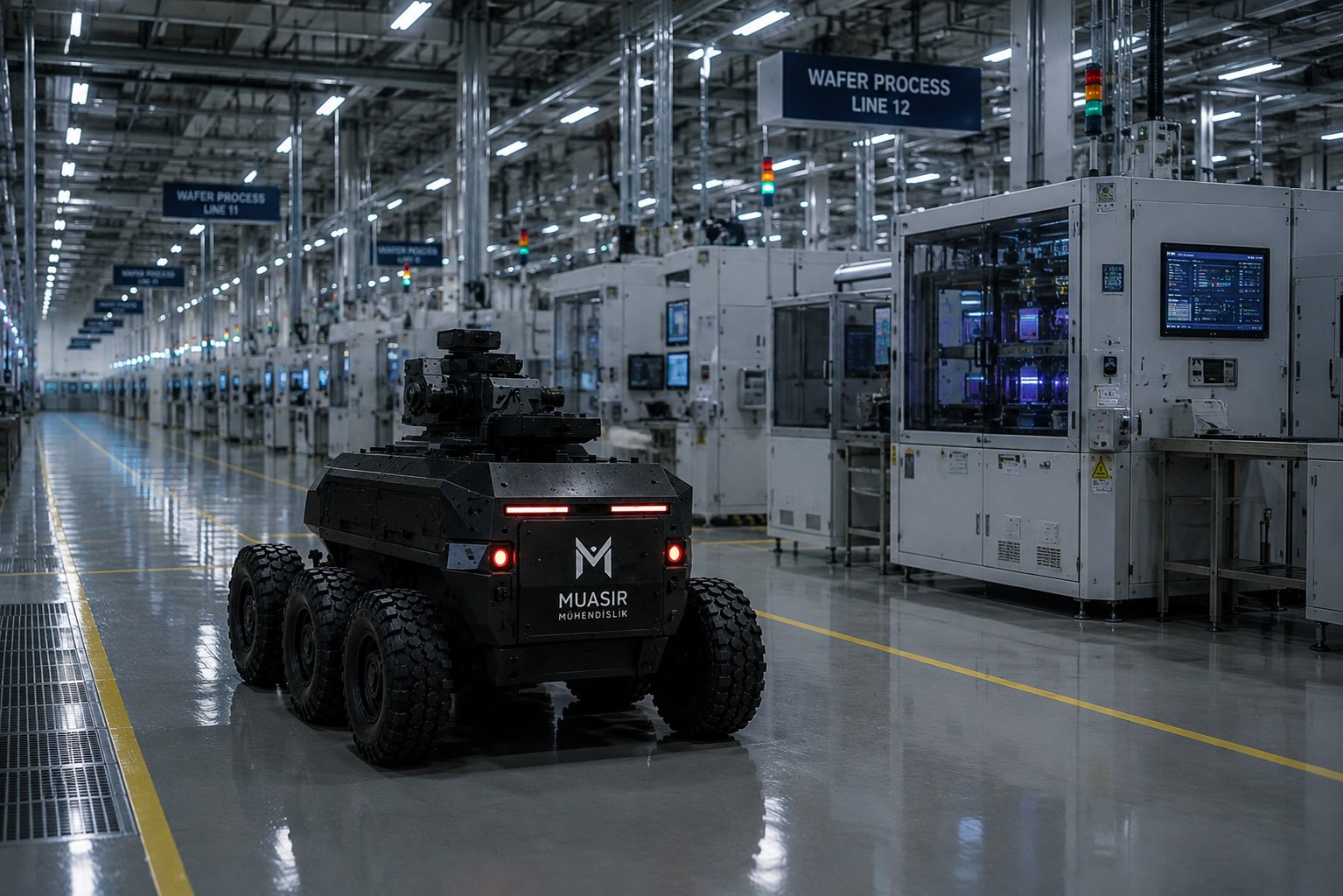 AlevKartalı — tam otonom yangın söndürme robotu